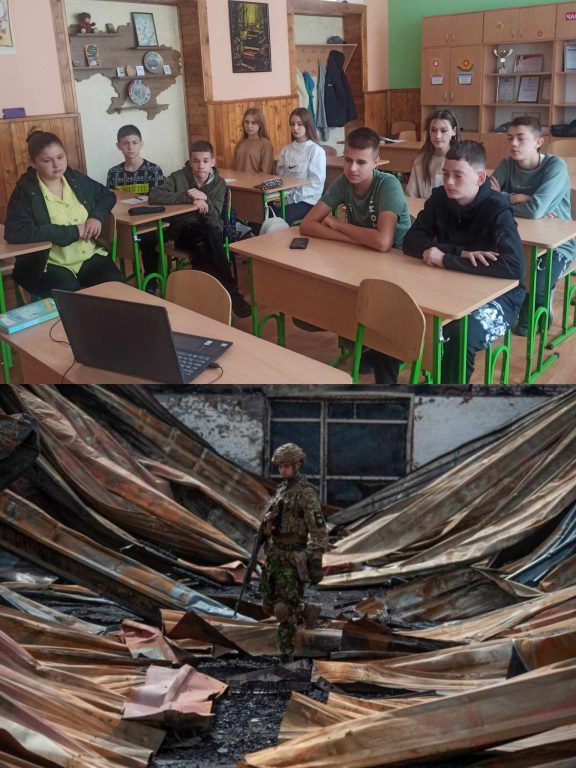 «Ти на коліна не стала, героям твоїм – слава!» 386477945_1105584387092567_1628866195926775735_n