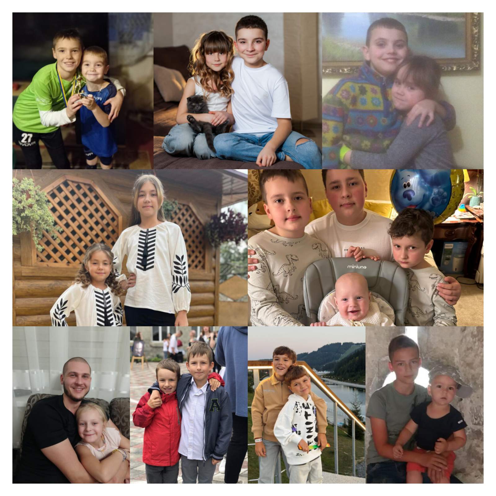 родина колаж