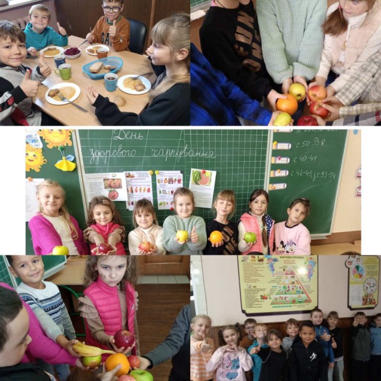 Ми обираємо здорове харчування ! колаж харчування
