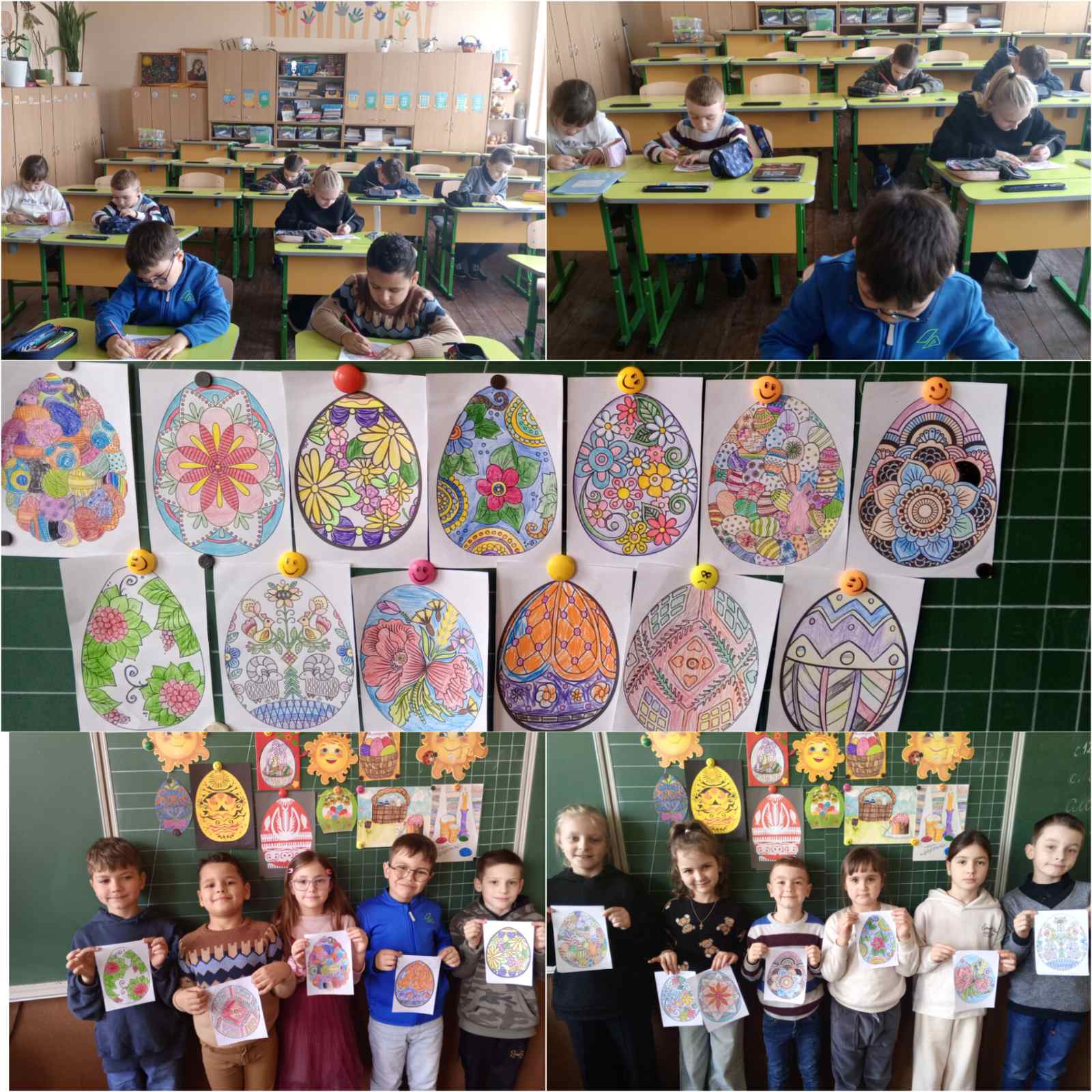 #ПисанкаChallenge2026 колаж писанки 2- А