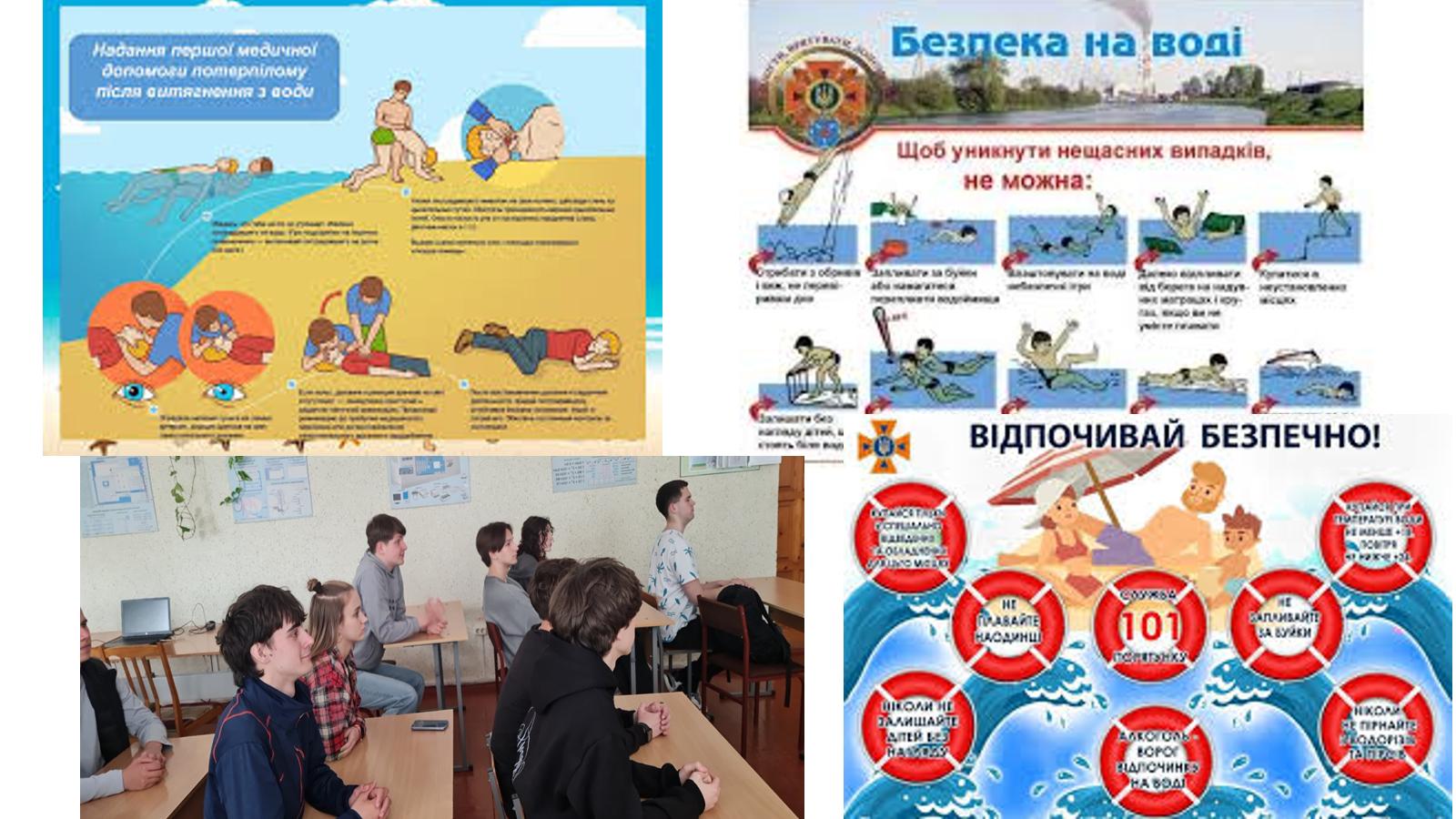 «Уміння триматися на воді — запорука безпеки» фото